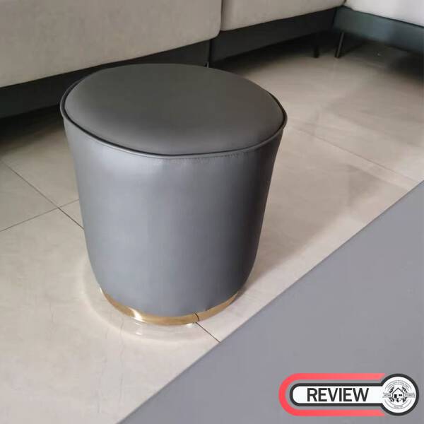 ขาย เก้าอี้สำหรับแต่งบ้าน Round Leather Stool