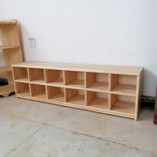 ขาย ชั้นวางรองเท้าไม้ Solid Wood Shoes Rack
