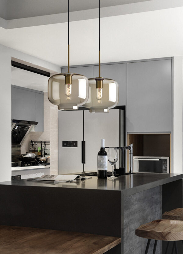 ขาย โคมไฟติดเพดานสำหรับตกแต่งบ้าน Creative Glass Ceiling Lamp II