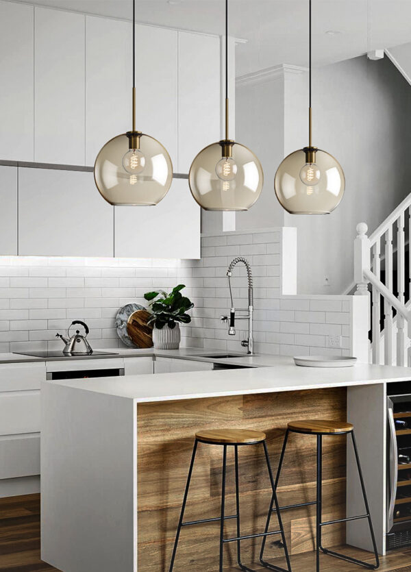 ขาย โคมไฟติดเพดานสำหรับตกแต่งบ้าน Creative Glass Ceiling Lamp II