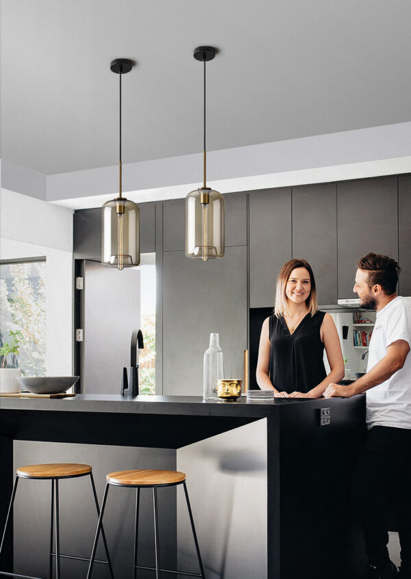 ขาย โคมไฟติดเพดานสำหรับตกแต่งบ้าน Creative Glass Ceiling Lamp II