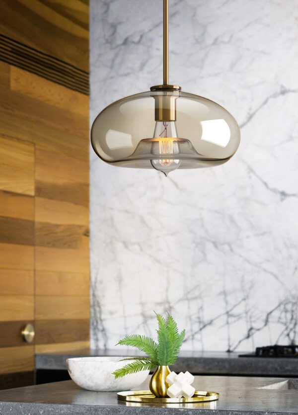 ขาย โคมไฟติดเพดานสำหรับตกแต่งบ้าน Creative Glass Ceiling Lamp II