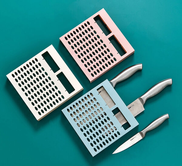 ขาย กล่องเก็บมีดติดผนัง Knife Holder Rack