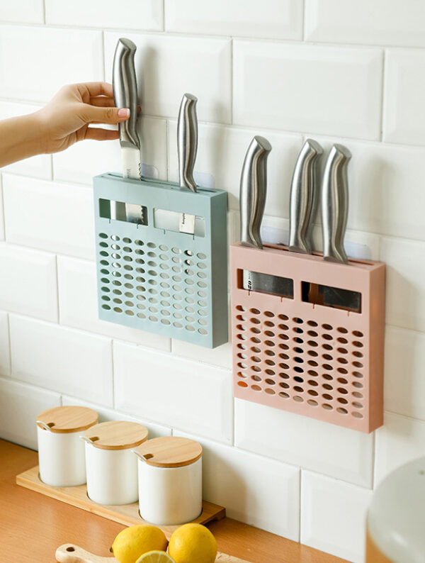 ขาย กล่องเก็บมีดติดผนัง Knife Holder Rack