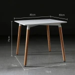 ขาย โต๊ะทานอาหารทรงสี่เหลี่ยม Square Dining Table