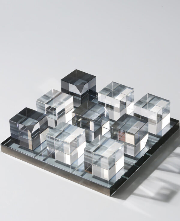 ขาย แท่นคริสตัล OX Decorative Crystal Tic Tac Toe Board