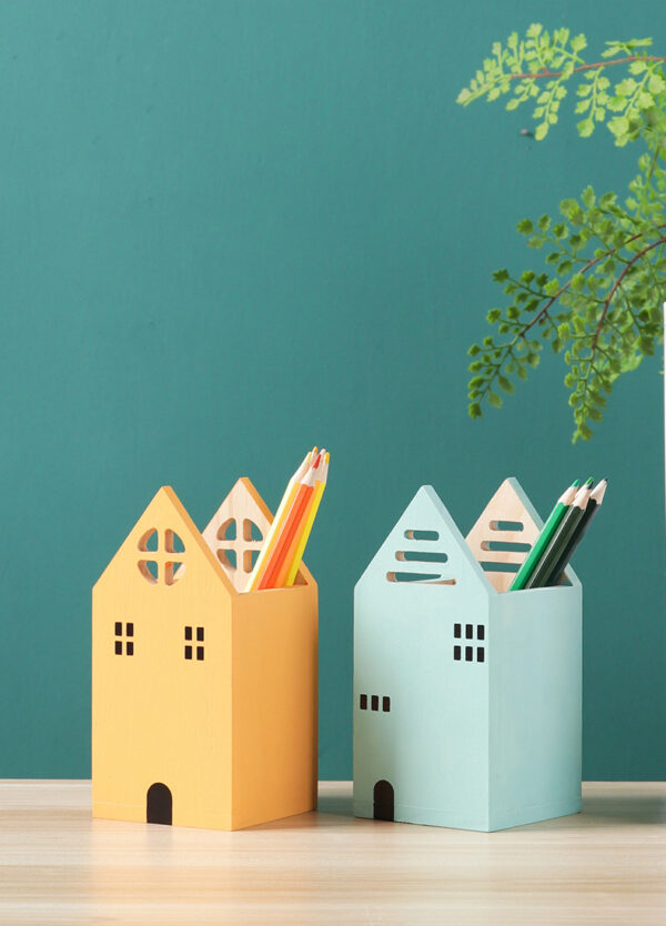 ขาย ที่เก็บปากกาดินสอ Wooden Pen Holder