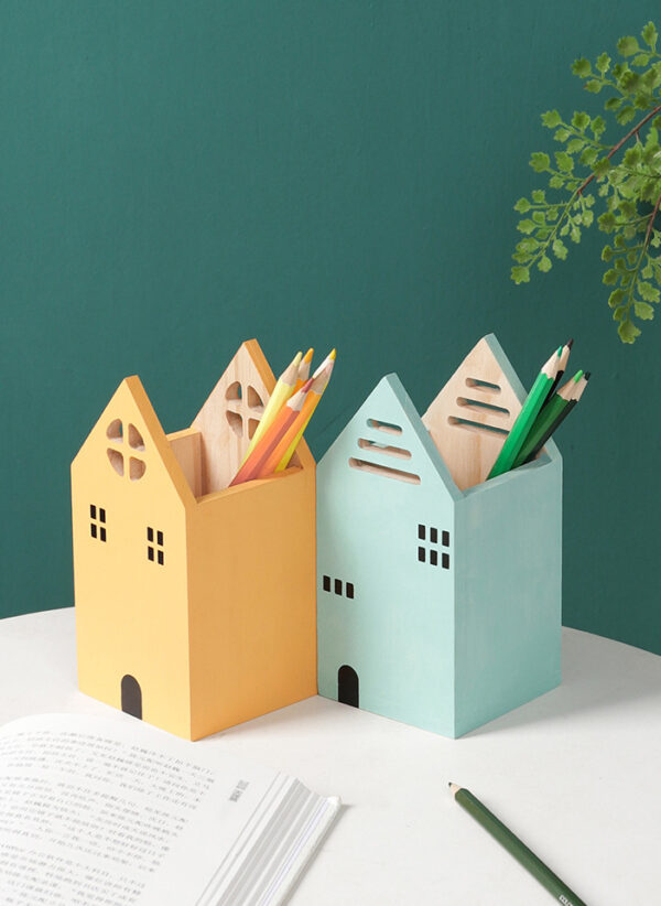 ขาย ที่เก็บปากกาดินสอ Wooden Pen Holder