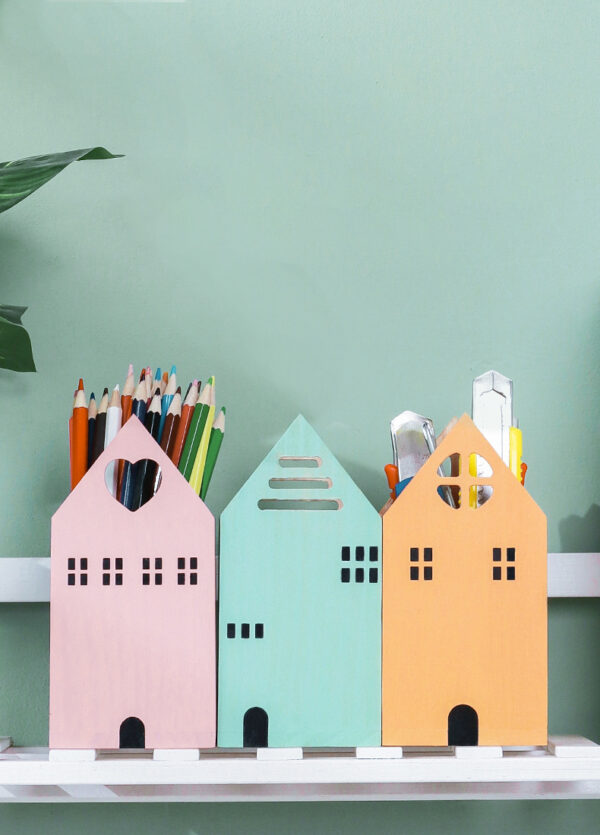 ขาย ที่เก็บปากกาดินสอ Wooden Pen Holder