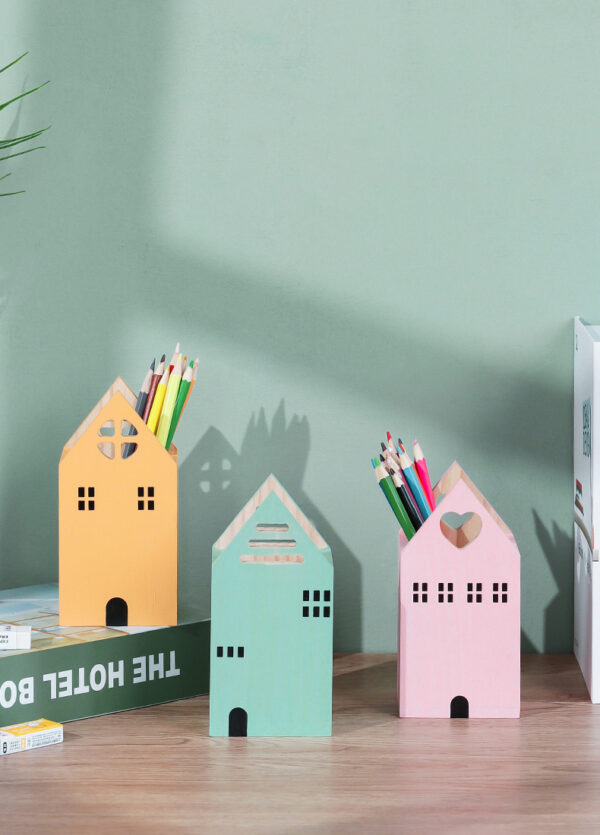ขาย ที่เก็บปากกาดินสอ Wooden Pen Holder