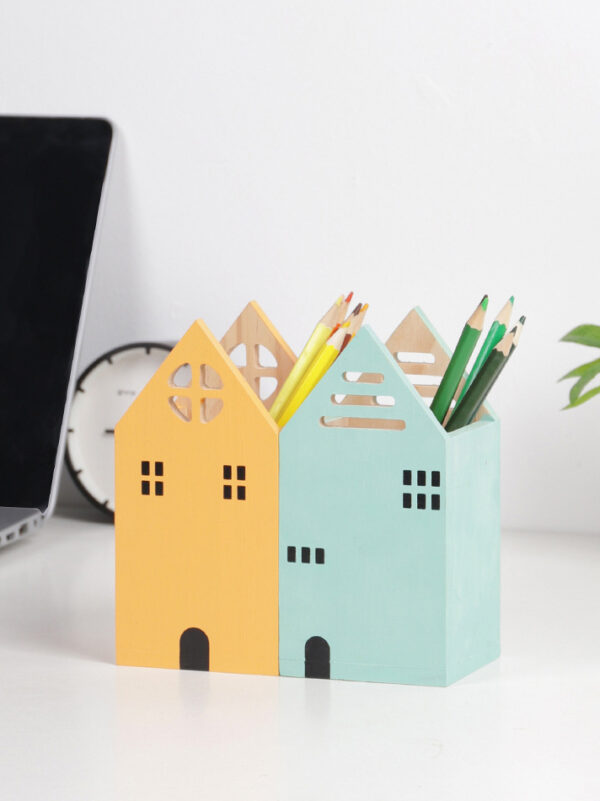 ขาย ที่เก็บปากกาดินสอ Wooden Pen Holder