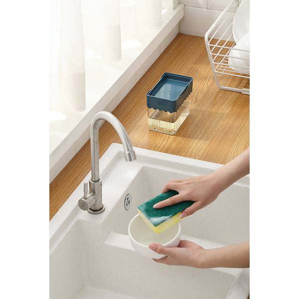 ที่วางฟองน้ำ Dishwashing Liquid Dispenser HomeStudio