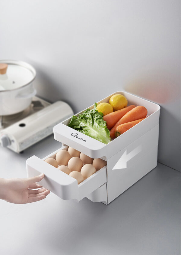 ขาย ชั้นเก็บอาหาร Kitchen Drawer Storage Box