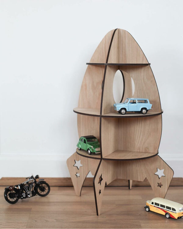 ขาย ชั้นวางของอเนกประสงค์รูปจรวด Rocket Decorative Storage