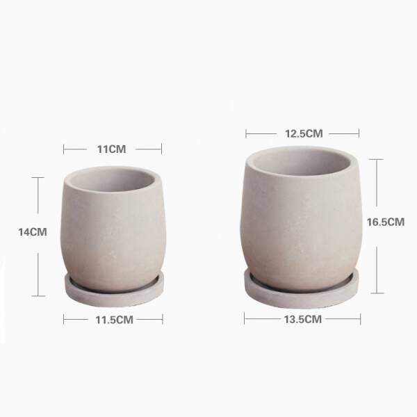 ขาย กระถางต้นไม้สำหรับตกแต่งบ้าน Cement Flower Pot