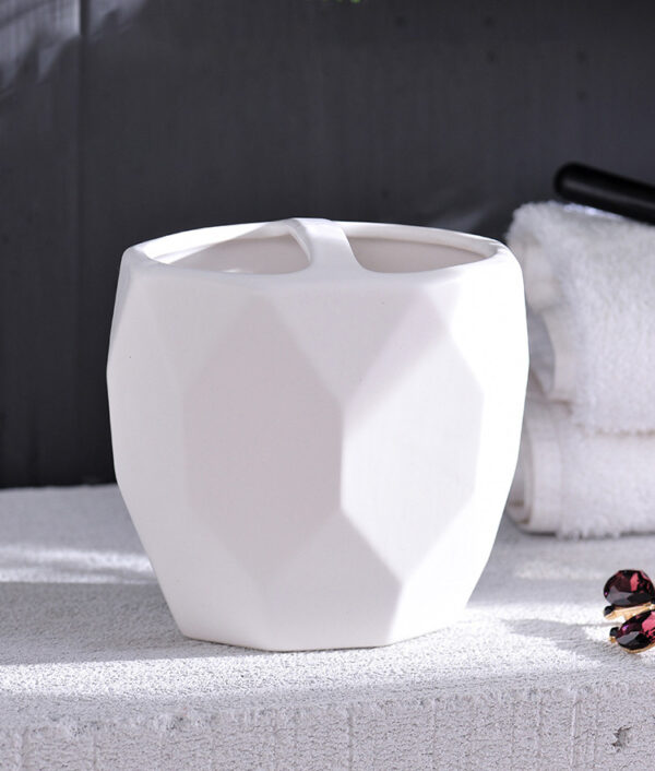 ขาย ชุดจัดระเบียบห้องน้ำ Diamond Pattern Toilet Set