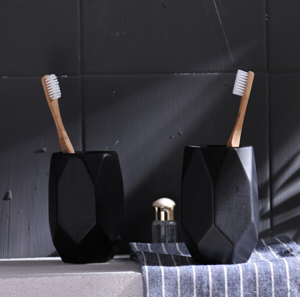 ขาย ชุดจัดระเบียบห้องน้ำ Diamond Pattern Toilet Set