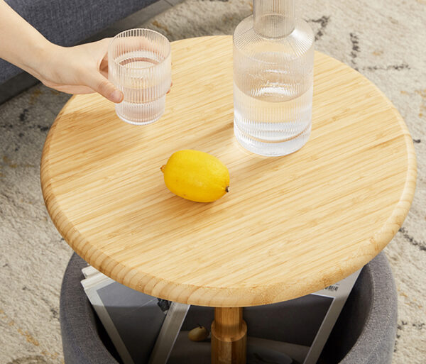 ขาย โต๊ะข้างท็อปไม้อเนกประสงค์สไตล์มินิมอล Minimal Side Table X