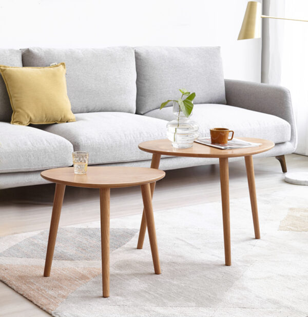 ขาย ชุดโต๊ะกลางห้องรับแขก Solid Wooden Center Table Set
