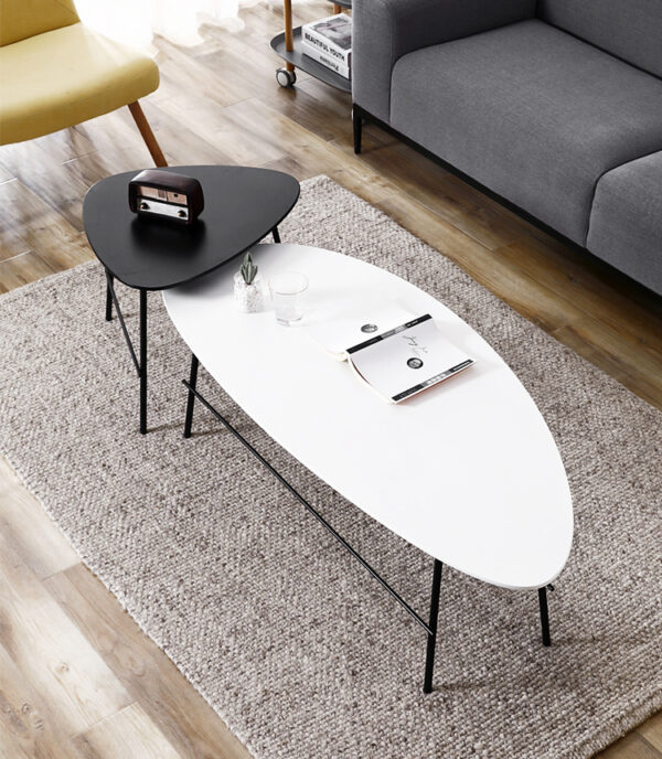 ขาย ชุดโต๊ะห้องรับแขกทรงสามเหลี่ยม Triangle Designed Livingroom Set