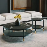 ขาย ชุดโต๊ะกลางทรงกลม Designed Coffee Table Set X