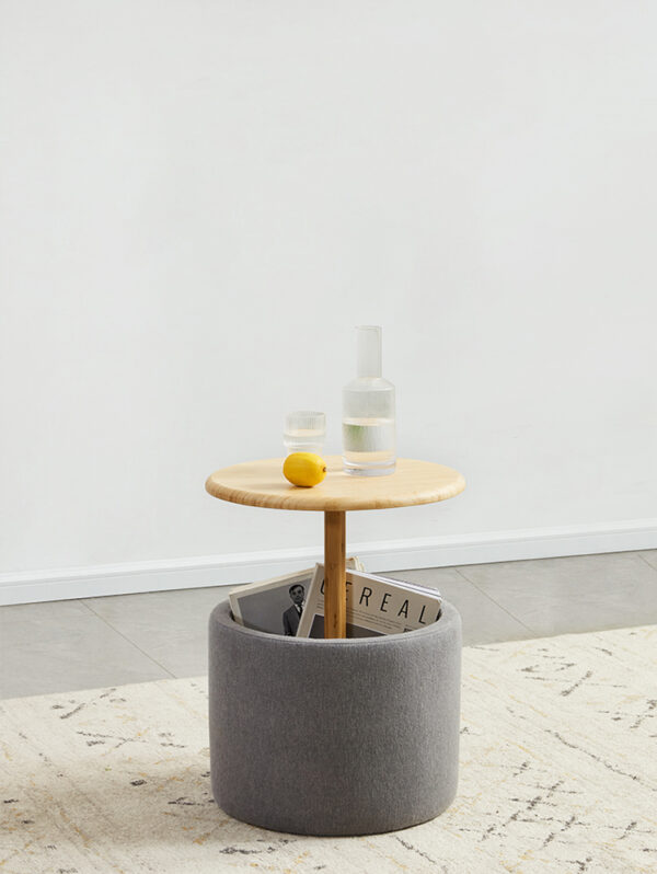 ขาย โต๊ะข้างท็อปไม้อเนกประสงค์สไตล์มินิมอล Minimal Side Table X