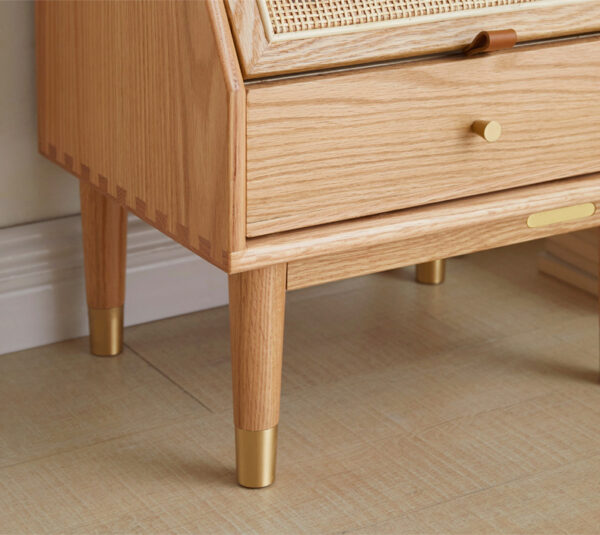 ขาย โต๊ะข้างไม้สาน Rattan Side Table V