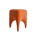 ขาย เก้าอี้ผ้ากำมะหยี่ Tri-Legs Designed Stool