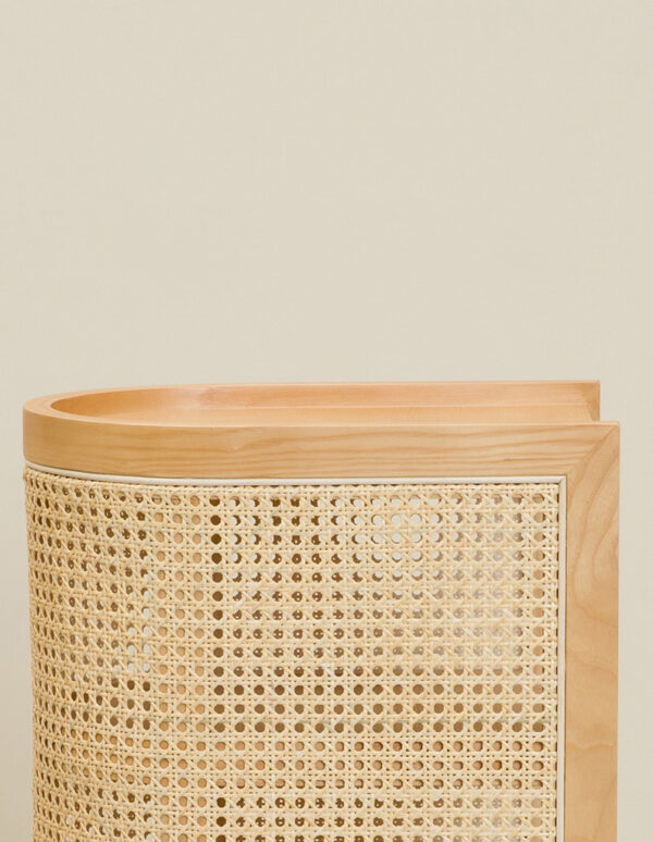 ขาย โต๊ะข้างไม้สาน Rattan Bedside Table