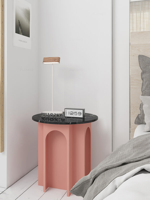 ขาย โต๊ะข้างสีพาสเทลท็อปหินอ่อน Creative Designed Pastel Side Table IV