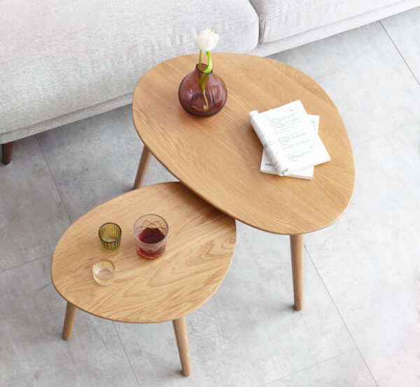 ขาย ชุดโต๊ะกลางห้องรับแขก Solid Wooden Center Table Set