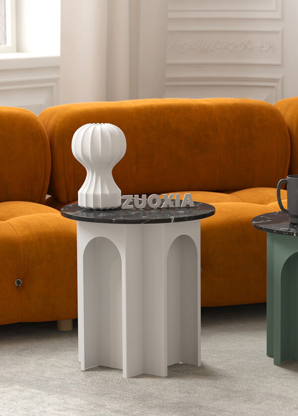 ขาย โต๊ะข้างสีพาสเทลท็อปหินอ่อน Creative Designed Pastel Side Table IV