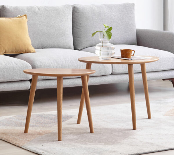 ขาย ชุดโต๊ะกลางห้องรับแขก Solid Wooden Center Table Set