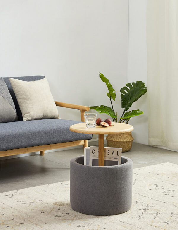 ขาย โต๊ะข้างท็อปไม้อเนกประสงค์สไตล์มินิมอล Minimal Side Table X