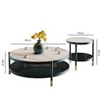 ขาย ชุดโต๊ะกลางทรงกลม Designed Coffee Table Set X