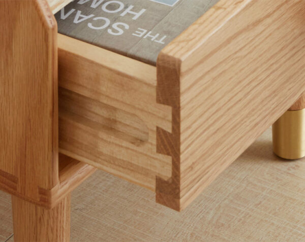 ขาย โต๊ะข้างไม้สาน Rattan Side Table V