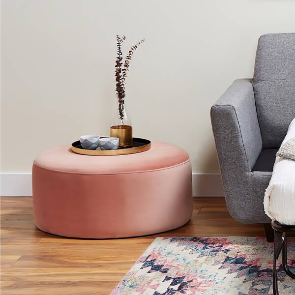 ขาย ม้านั่งกำมะหยี่ Circle Velvet Stool