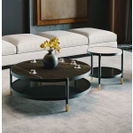 ขาย ชุดโต๊ะกลางทรงกลม Designed Coffee Table Set X