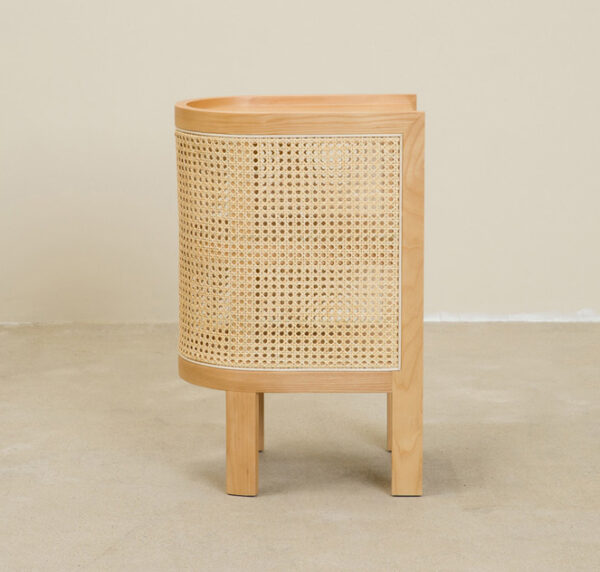 ขาย โต๊ะข้างไม้สาน Rattan Bedside Table