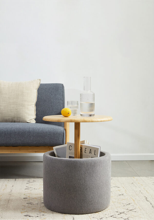 ขาย โต๊ะข้างท็อปไม้อเนกประสงค์สไตล์มินิมอล Minimal Side Table X
