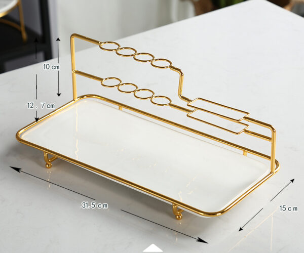 ขาย ชุดจัดระเบียบเครื่องสำอางค์ลายหินอ่อน Cosmetic Storage Tray