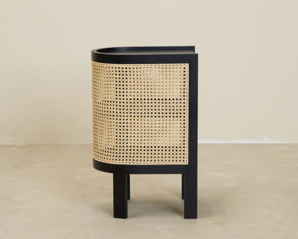 ขาย โต๊ะข้างไม้สาน Rattan Bedside Table