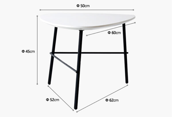 ขาย ชุดโต๊ะห้องรับแขกทรงสามเหลี่ยม Triangle Designed Livingroom Set