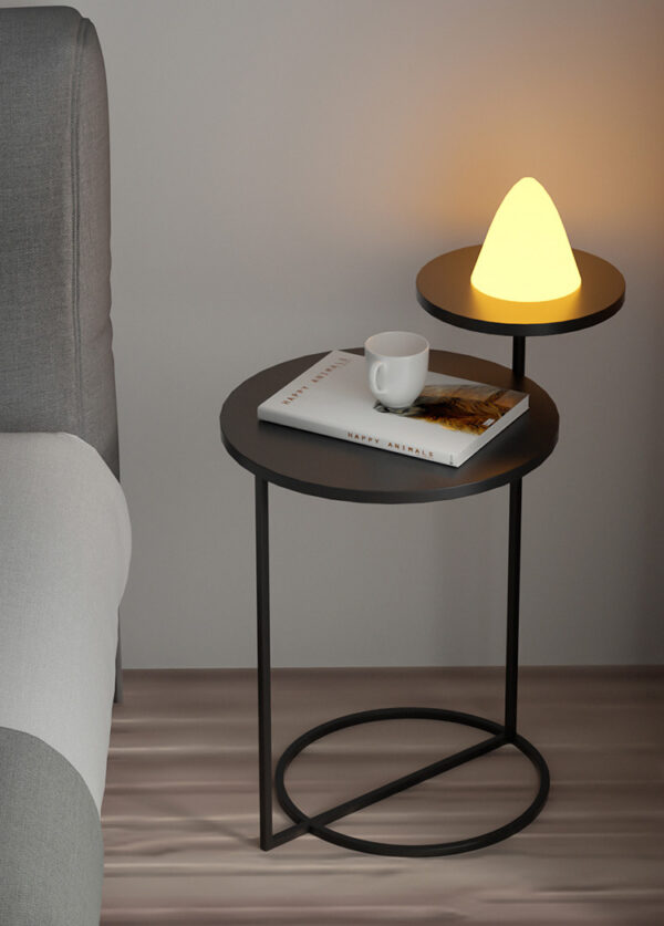 ขาย โต๊ะข้างโซฟาข้างเตียงเหล็กสองชั้น 2 Layers Steel Side Table II