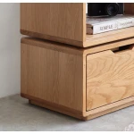 ขาย โต๊ะข้างไม้ Rotating Solid Side Table