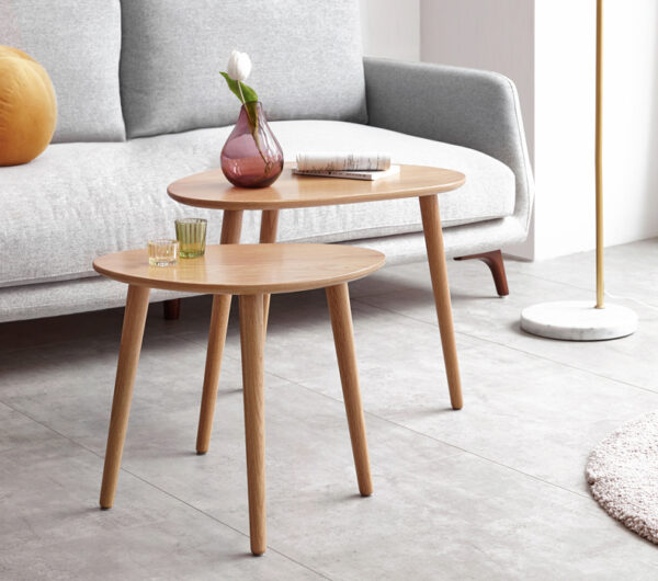 ขาย ชุดโต๊ะกลางห้องรับแขก Solid Wooden Center Table Set