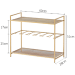 ขาย ชั้นวางรองเท้าเหล็ก Metal Shoes Rack