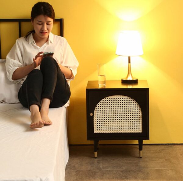 ขาย โต๊ะข้างเตียง Nordic Solid Wood Bedside Table