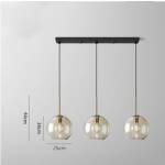 ขาย โคมไฟติดเพดานสำหรับตกแต่งบ้าน Creative Glass Ceiling Lamp II