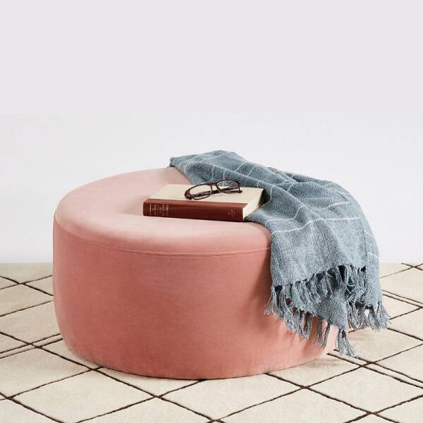 ขาย ม้านั่งกำมะหยี่ Circle Velvet Stool
